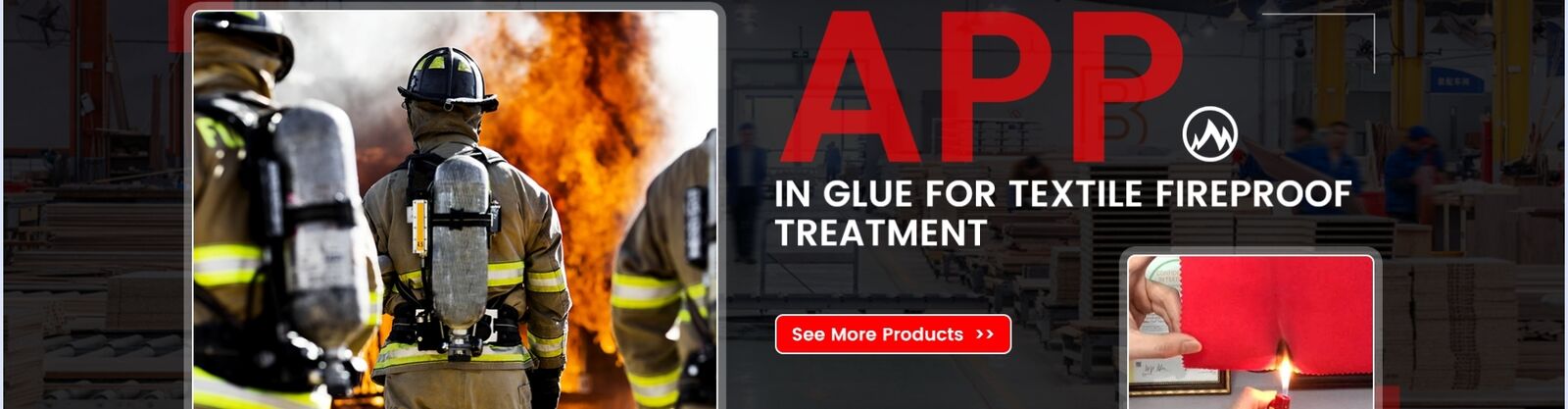 qualidade Chama do Polyphosphate do amônio retardador Fábrica